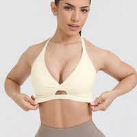 Unified Twist Sports Bra | Off White