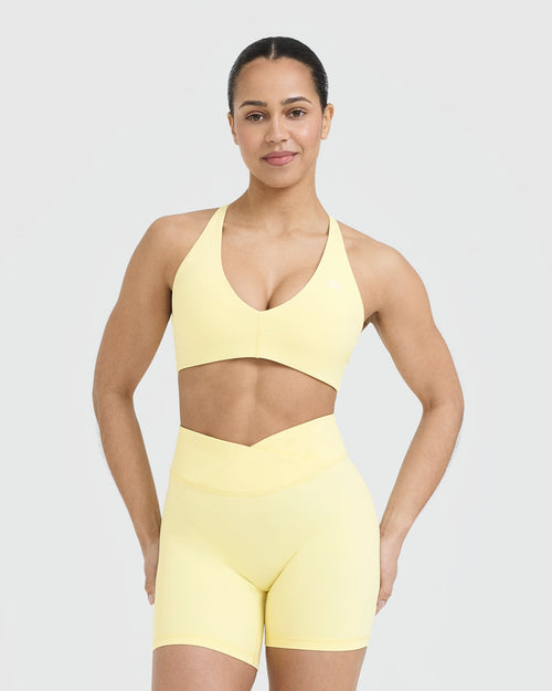 Oner Modal Unified Micro Bralette | Sherbert Yellow