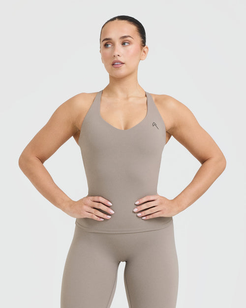 Oner Modal Unified V-Neck Cross Back Vest | Minky