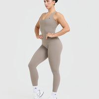 Unified V-Neck Cross Back Vest | Minky