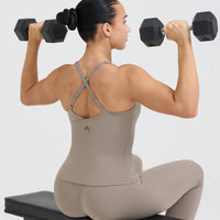 Unified V-Neck Cross Back Vest | Minky