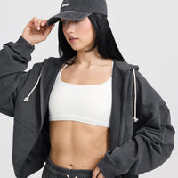 Vintage Wash Baseball Cap | Coal