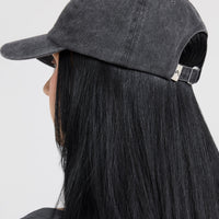 Vintage Wash Baseball Cap | Coal