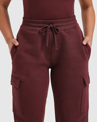 All Day Cargo Joggers | Mulled Wine
