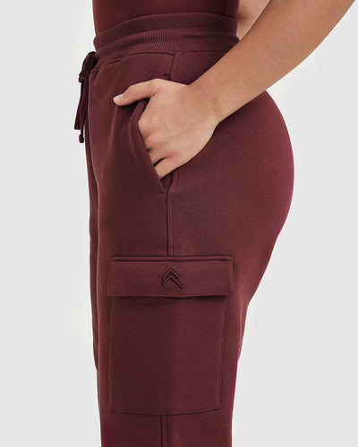 All Day Cargo Joggers | Mulled Wine