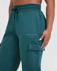 All Day Est 2020 Cargo Joggers | Marine Teal