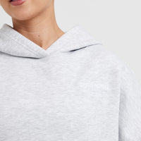 All Day Est 2020 Oversized Hoodie | Light Grey Marl