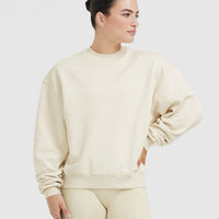 All Day Est 2020 Oversized Sweatshirt | Vanilla