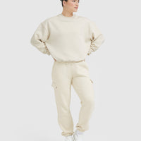 All Day Est 2020 Oversized Sweatshirt | Vanilla