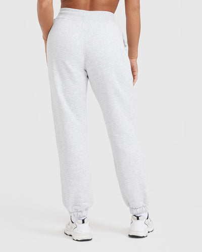 All Day Joggers | Light Grey Marl