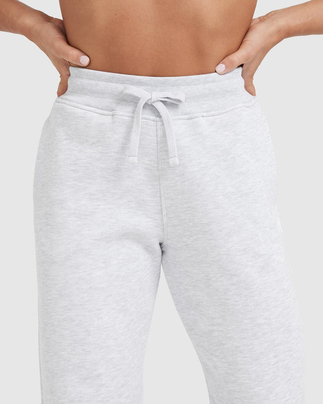 All Day Joggers | Light Grey Marl