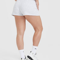 All Day Lightweight Shorts | Light Grey Marl