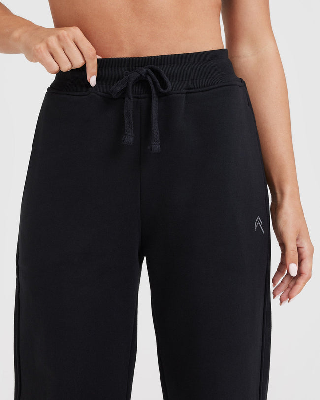 All Day Straight Leg Joggers | Black