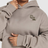 All Day Varsity Oversized Hoodie | Minky
