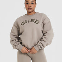 All Day Varsity Oversized Sweatshirt | Minky