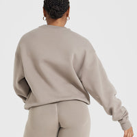 All Day Varsity Oversized Sweatshirt | Minky