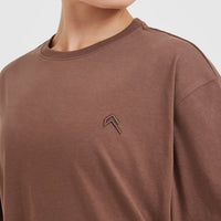 Classic Oversized Lightweight T-Shirt | Chestnut