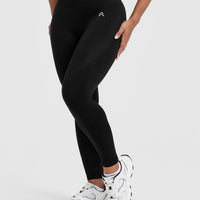 Classic Seamless 2.0 Leggings | Black Marl