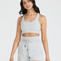 Classic Lounge Bralette | Silver Marl