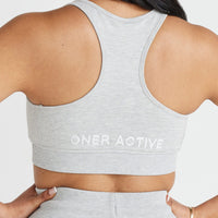 Classic Lounge Bralette | Silver Marl