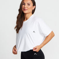 Classic Adjustable Tee | White