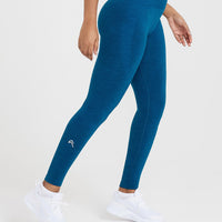 Classic Seamless 2.0 Leggings | Petrol Blue Marl