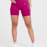 Classic Seamless 2.0 Shorts | Fuchsia Marl
