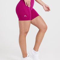 Classic Seamless 2.0 Shorts | Fuchsia Marl