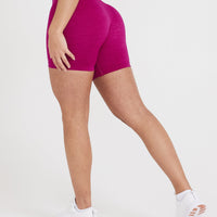 Classic Seamless 2.0 Shorts | Fuchsia Marl
