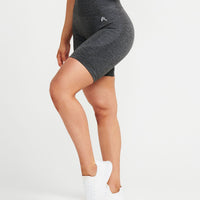Classic Seamless Cycling Shorts | Coal Marl