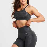 Classic Seamless Cycling Shorts | Coal Marl