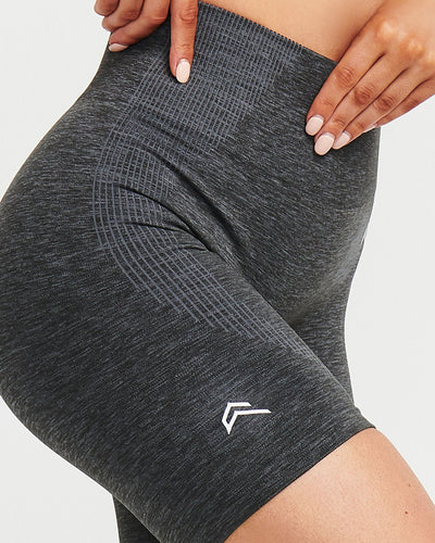 Classic Seamless Cycling Shorts | Coal Marl