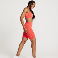 Classic Seamless Cycling Shorts | Coral Marl