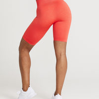 Classic Seamless Cycling Shorts | Coral Marl