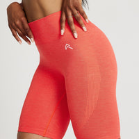 Classic Seamless Cycling Shorts | Coral Marl