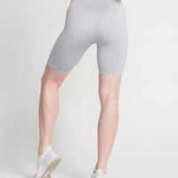 Classic Seamless Cycling Shorts | Grey Marl