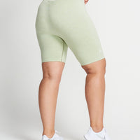 Classic Seamless Cycling Shorts | Pistacchio Marl