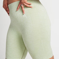 Classic Seamless Cycling Shorts | Pistacchio Marl