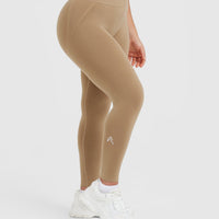 Effortless Seamless Leggings | Dune Brown