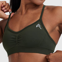 Effortless Strappy Bralette | Khaki