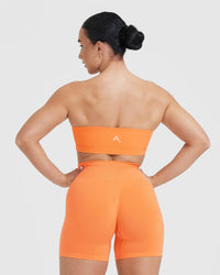 Everyday Bandeau Bralette | Apricot Orange