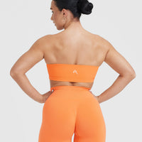 Everyday Bandeau Bralette | Apricot Orange