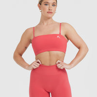 Everyday Bandeau Bralette | Sweet Red