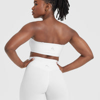 Everyday Bandeau Bralette | White