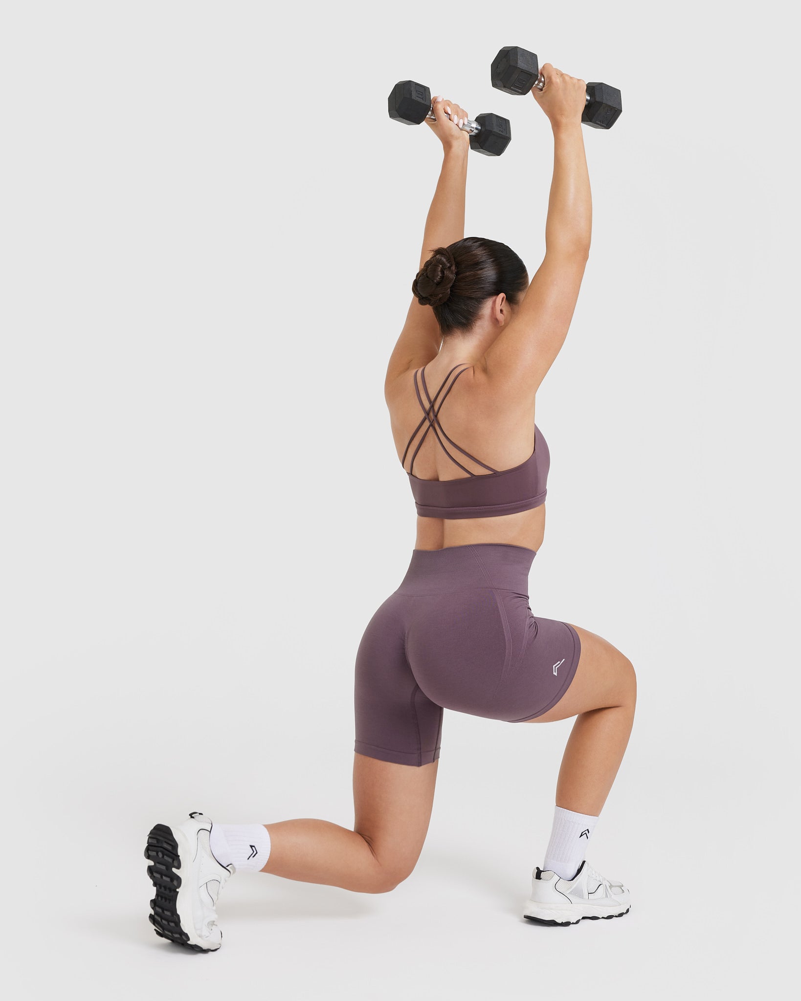 Everyday Cross Over Bralette | Vintage Purple