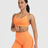 Everyday Sports Bra | Apricot Orange