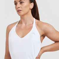 Go To Strappy Loose Vest | White