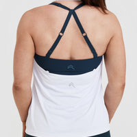 Go To Strappy Loose Vest | White