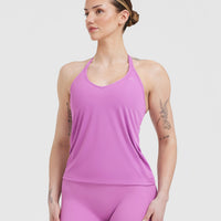 Go To Strappy Loose Vest | Orchid Purple