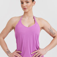 Go To Strappy Loose Vest | Orchid Purple